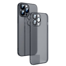 Load image into Gallery viewer, Camera Protector Translucent Frosted PC Phone Case, For iPhone 14 Pro, For iPhone 12 Pro Max