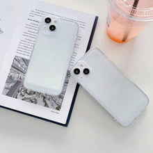 Load image into Gallery viewer, Space Fine Hole Transparent TPU Shockproof Protective Case, For iPhone 14