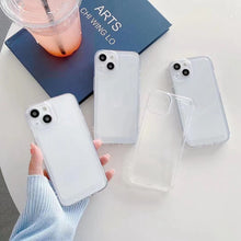 Load image into Gallery viewer, Space Fine Hole Transparent TPU Shockproof Protective Case, For iPhone 14
