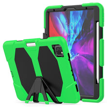 Load image into Gallery viewer, For iPad Pro 11 inch (2020) Shockproof Colorful Silicon + PC Protective Case with Holder &amp; Shoulder Strap &amp; Hand Strap &amp; Pen Slot, For iPad Pro 11 inch (2020)
