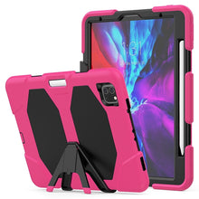 Load image into Gallery viewer, For iPad Pro 11 inch (2020) Shockproof Colorful Silicon + PC Protective Case with Holder &amp; Shoulder Strap &amp; Hand Strap &amp; Pen Slot, For iPad Pro 11 inch (2020)