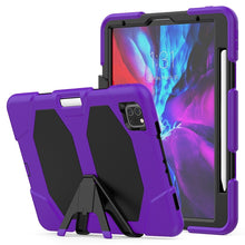 Load image into Gallery viewer, For iPad Pro 11 inch (2020) Shockproof Colorful Silicon + PC Protective Case with Holder &amp; Shoulder Strap &amp; Hand Strap &amp; Pen Slot, For iPad Pro 11 inch (2020)