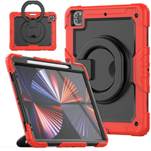 Load image into Gallery viewer, Bracelet Holder Silicone + PC Tablet Case, For iPad Pro 12.9 2021
