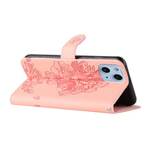 Load image into Gallery viewer, Tiger Flower Embossing Leather Phone Case, For iPhone 14, For iPhone 14 Plus, For iPhone 14 Pro, For iPhone 14 Pro Max