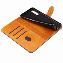 Load image into Gallery viewer, GUSSIM Business Style Horizontal Flip Leather Case with Holder &amp; Card Slots &amp; Wallet
