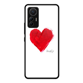 Colorful Painted Glass Phone Case, For Xiaomi 12 Lite