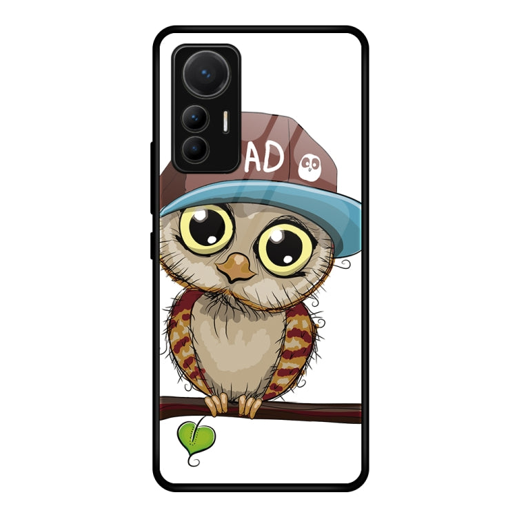 Colorful Painted Glass Phone Case, For Xiaomi 12 Lite