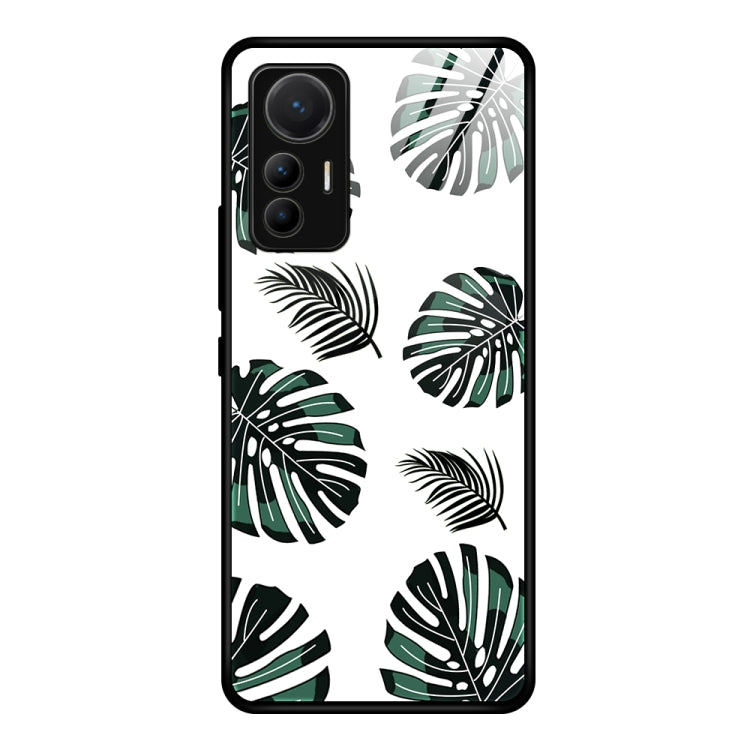 Colorful Painted Glass Phone Case, For Xiaomi 12 Lite