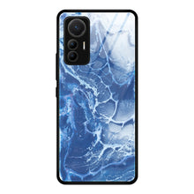 Load image into Gallery viewer, Marble Pattern Glass Protective Case, For Xiaomi 12 Lite