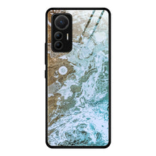 Load image into Gallery viewer, Marble Pattern Glass Protective Case, For Xiaomi 12 Lite