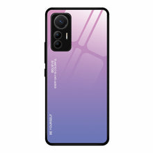 Load image into Gallery viewer, Gradient Color Glass Case, For Xiaomi 12 Lite