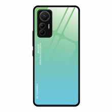 Load image into Gallery viewer, Gradient Color Glass Case, For Xiaomi 12 Lite