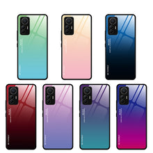 Load image into Gallery viewer, Gradient Color Glass Case, For Xiaomi 12 Lite