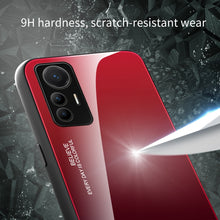 Load image into Gallery viewer, Gradient Color Glass Case, For Xiaomi 12 Lite