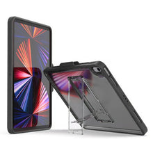 Load image into Gallery viewer, Mutural Transparent Holder Tablet Case, For iPad Air 2022/ 2020 10.9, For iPad Pro 11 / 2021 / 2020 / 2018, For iPad 10.2 2021 / 2020 / 2019 / 10.5