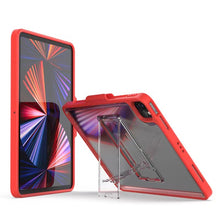 Load image into Gallery viewer, Mutural Transparent Holder Tablet Case, For iPad Air 2022/ 2020 10.9, For iPad Pro 11 / 2021 / 2020 / 2018, For iPad 10.2 2021 / 2020 / 2019 / 10.5