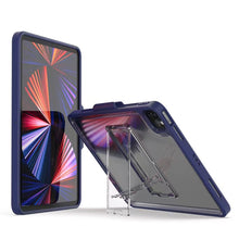 Load image into Gallery viewer, Mutural Transparent Holder Tablet Case, For iPad Air 2022/ 2020 10.9, For iPad Pro 11 / 2021 / 2020 / 2018, For iPad 10.2 2021 / 2020 / 2019 / 10.5