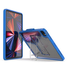 Load image into Gallery viewer, Mutural Transparent Holder Tablet Case, For iPad Air 2022/ 2020 10.9, For iPad Pro 11 / 2021 / 2020 / 2018, For iPad 10.2 2021 / 2020 / 2019 / 10.5