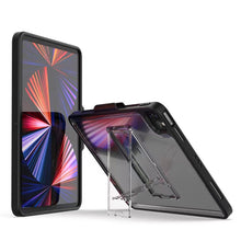 Load image into Gallery viewer, Mutural Transparent Holder Tablet Case, For iPad Air 2022/ 2020 10.9, For iPad Pro 11 / 2021 / 2020 / 2018, For iPad 10.2 2021 / 2020 / 2019 / 10.5