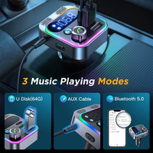 Load image into Gallery viewer, JOYROOM JR-CL16 48W Bluetooth 5.0 Car Wireless FM Transmitter, JR-CL16