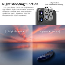 Load image into Gallery viewer, Anti-glare Tempered Glass Back Camera Film, For iPhone 14 / 14 Plus, For iPhone 14 Pro / 14 Pro Max
