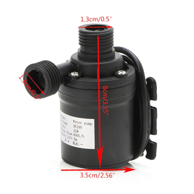 Brushless Motor Submersible Pump, DC12V 3M Lift, DC12V 5.5M Lift, DC24V 3M Lift, DC24V 5.5M Lift