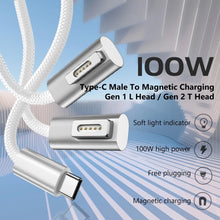 Load image into Gallery viewer, 100W 5 Pin MagSafe 1 (L-shaped) to USB-C / Type-C PD Charging Cable, Cable Length: 1.8m