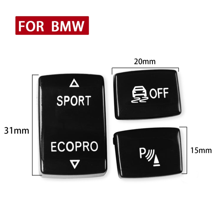 Car Gear Button Set for BMW 1 Series F20 2012-2018,Left and Right Drive, Gear Button Set