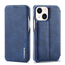 Load image into Gallery viewer, LC.IMEEKE Hon Ancient Series Flip Leather Phone Case, For iPhone 14, For iPhone 14 Plus, For iPhone 14 Pro, For iPhone 14 Pro Max