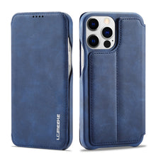 Load image into Gallery viewer, LC.IMEEKE Hon Ancient Series Flip Leather Phone Case, For iPhone 14, For iPhone 14 Plus, For iPhone 14 Pro, For iPhone 14 Pro Max