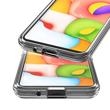 Load image into Gallery viewer, 2 In 1 PC + TPU Card Pattern Transparent Protective Case, For Galaxy A01, For Galaxy A21, For Galaxy S20, For Galaxy S20+