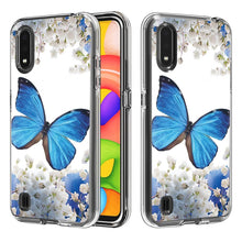 Load image into Gallery viewer, 2 In 1 PC + TPU Card Pattern Transparent Protective Case, For Galaxy A01, For Galaxy A21, For Galaxy S20, For Galaxy S20+