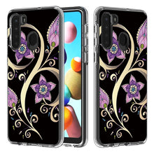 Load image into Gallery viewer, 2 In 1 PC + TPU Card Pattern Transparent Protective Case