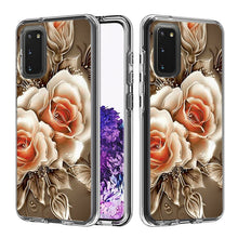 Load image into Gallery viewer, 2 In 1 PC + TPU Card Pattern Transparent Protective Case