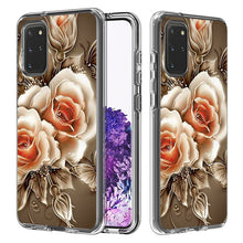 Load image into Gallery viewer, 2 In 1 PC + TPU Card Pattern Transparent Protective Case