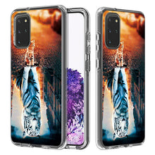 Load image into Gallery viewer, 2 In 1 PC + TPU Card Pattern Transparent Protective Case