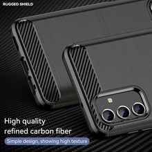 Load image into Gallery viewer, Brushed Texture Carbon Fiber TPU Case, For Samsung Galaxy A04s, For Xiaomi 12S Ultra