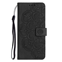 Load image into Gallery viewer, Mandala Embossed Flip Leather Phone Case, For iPhone 14, For iPhone 14 Plus, For iPhone 14 Pro, For iPhone 14 Pro Max