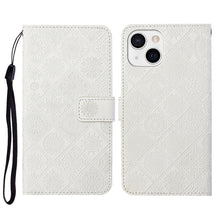 Load image into Gallery viewer, Ethnic Style Embossed Pattern Leather Phone Case, For iPhone 14, For iPhone 14 Plus, For iPhone 14 Pro, For iPhone 14 Pro Max