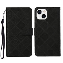 Load image into Gallery viewer, Ethnic Style Embossed Pattern Leather Phone Case, For iPhone 14, For iPhone 14 Plus, For iPhone 14 Pro, For iPhone 14 Pro Max