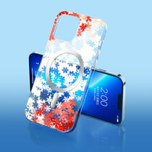 Load image into Gallery viewer, Flower Frosted MagSafe Phone Case, For iPhone 14, For iPhone 14 Plus, For iPhone 14 Pro, For iPhone 14 Pro Max