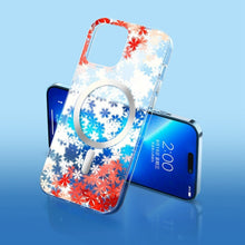 Load image into Gallery viewer, Flower Frosted MagSafe Phone Case, For iPhone 14, For iPhone 14 Plus, For iPhone 14 Pro, For iPhone 14 Pro Max