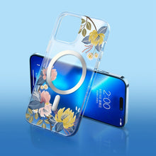 Load image into Gallery viewer, Flower Frosted MagSafe Phone Case, For iPhone 14, For iPhone 14 Plus, For iPhone 14 Pro, For iPhone 14 Pro Max