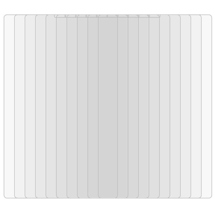 25 PCS 9H 0.3mm Explosion-proof Tempered Glass Film