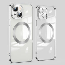 Load image into Gallery viewer, Lens Protector MagSafe Electroplated Phone Case, For iPhone 14 Pro, For iPhone 14 Plus, For iPhone 14, For iPhone 14 Pro Max