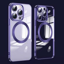 Load image into Gallery viewer, Lens Protector MagSafe Electroplated Phone Case, For iPhone 14 Pro, For iPhone 14 Plus, For iPhone 14, For iPhone 14 Pro Max