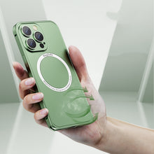 Load image into Gallery viewer, Frosted MagSafe Magnetic Phone Case with Lens Film, For iPhone 14, For iPhone 14 Pro Max