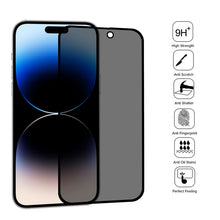 Load image into Gallery viewer, Anti-peeping Plasma Oil Coated High Aluminum Wear-resistant Tempered Glass Film, For iPhone 14 Pro (1 PC), For iPhone 14 Pro Max (1 PC)