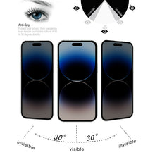 Load image into Gallery viewer, 25 PCS Anti-peeping Plasma Oil Coated High Aluminum Wear-resistant Tempered Glass Film, For iPhone 14 Pro (25 PCS), For iPhone 14 Pro Max (25 PCS)
