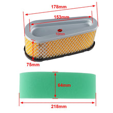 Load image into Gallery viewer, Air Filter Cleaner for Briggs &amp; Stratton 496894S 493909S 272403S, For Briggs &amp; Stratton 272403S